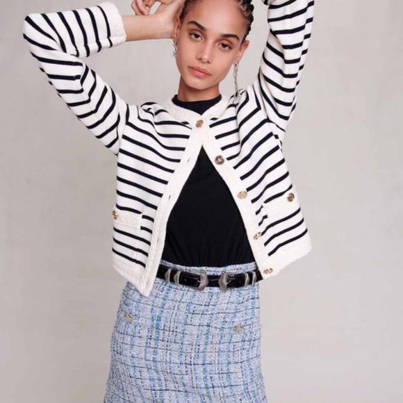 NWOT ✨ MAJE Black leather belt - Picture 4 of 9